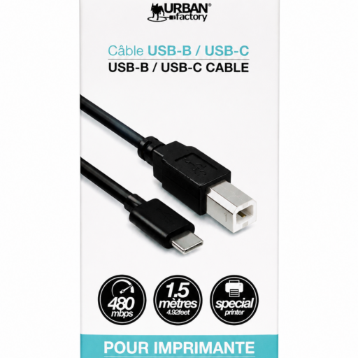 Accueil Câble imprimante 1,5m